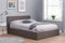 Birlea Berlin Ottoman Storage Bed, Fabric, Grey, Small Double, 205 x 132 x 84 cm
