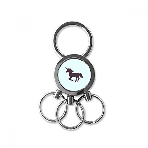 DIYthinker Herren Auto Schlüsselanhänger Kreative Schmuck Keyring 7 X 2.8Cm, 2.1Cm Durchmesser für das Bild mehrfarbig