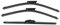 Jurmann® Vision+ Aero Scheibenwischer 530/450 + 375 mm Komplettsatz Vorne + Hinten Wischblatt Satz Golf IV Variant [1J5] Bj 06.02-06.06