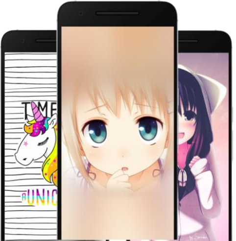 Girls Wallpapers:Cute backgrounds & lock screens