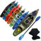 One Person Sit on Top Kayak Deluxe Starter Pack- Ideal for Beginners - Camo - Suitable for Outdoor use, Suitable for Flat Water – RIBER