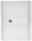Herlitz Collegeblock easy orga to go A4, transparent, kariert, 160 Seiten, 2 Stück
