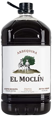 El Moclín Aceite De Oliva Virgen Extra En 5 Litro Caja Web, Sobre El Paladar Suave, Aterciopelado Que Nos Recuerda A Frutas Como El Plátano, Manzana Y Almendra., 5000 Mililitro