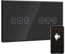 BSEED Smart Dimmer Lichtschalter Doppelt 1 Fach 1 Weg Wifi Smart Led Dimmer Lichtschalter arbeitet mit Alexa,Touch Lichtschalter Glas Touchscreen-schalter Schwarz(Neutralleiter Erforderlich)