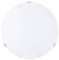 Camnoon 18,5 cm / 7.3in Tragbare weiß Diffusorplatte Photo Studio Blitz Diffusor Frosted-Oberfläche Diffusorplatte für Bowens Mount 7 Standardreflektor Reflektorschirm für Fotostudiofotografie