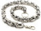 ayados XXL 63cm Hosenkette 8mm bis 14mm Dicke Schlüsselketten Portmonee Kette Edelstahl Portemonnaie Königskette Karabinerkette Schlüssel Kette Hosen Panzerkette 05 (Silber, 14mm / 63cm)