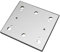 EMSea Tampon de ponçage de rechange 158324-9 - Compatible avec Makita BO4555 BO4556 - Plaque de base - 110 x 100 mm
