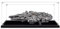 Half Mango Acryl-Vitrine für Lego Star Wars Ultimate Millennium Falcon 75192 Modell – staubdichte Anti-UV-Aufbewahrungsbox (3 mm liegender Stil)