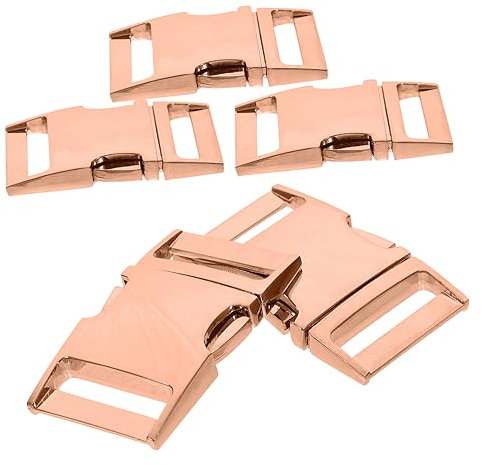 Amosfun 10stücke Multifunktionale Metallverschluss-buckle Für Rucksäcke Und Gepäck Robuste Seitenverschluss-bügel Für Taschen Und Bekleidung Zufällige Farben