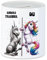 Hey!Print Andere Trainer Du Einhorn Spardose Trainerin Yoga Fußball Handball Volleyball