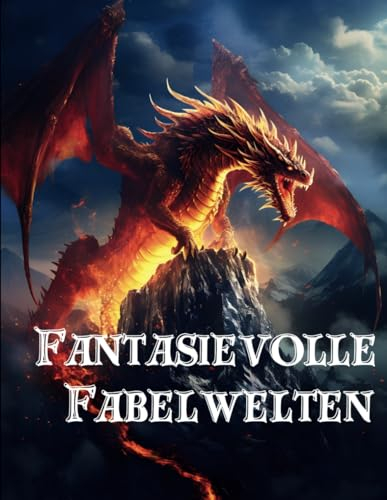 Fantasievolle Fabelwelten – Malbuch für Jugendliche und Erwachsene: Entfliehe dem Alltag und Tauche ein in die Welt der Kreativität und Entspannung mit 50 magischen Malvorlagen
