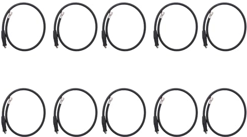 Goorvoucs 10X Scuba Diving BCD Mitteldruckschlauch Scuba Diving Atemregler für 2Nd Gauge Atemregler