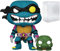 POP TV: Teenage Mutant Ninja Turtles - Slash with Pre-mutated Slash Funko Vinyl Figure (Bundled with Compatible Box Protector Case), Multicolor, 3.75 inches