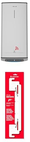 Velis Tech Dry Wifi - Calentador de Agua Electrico Multiposición, Termo Electrico 100 Litros + Instafix, Soporte Universal Termo Electrico