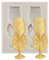 MINFEIDMS Grape and Champagne Bottle Silicone Fondant Mould for Decorating Cakes Cupcake Toppers Chocolate Gum Paste Candy Polymer Clay