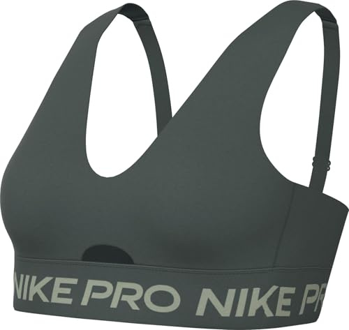 Nike Pro Indy Plunge Gepolsterter Sport-BH mit mittlerem Halt, HF7324