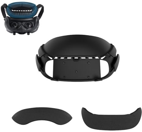 Stirn-Schaumstoff-Pad für Brille 3, integriertes bequemes PU-Baumwollkissen, Schaumstoff, Stirnkissen, Schwammmaske für DJI Goggles 3, kompatibel mit DJI Neo/Avata 2/Air 3/Mini 4 Pro