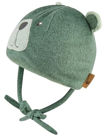 Sterntaler Jungen Beanie-Mütze Mütze Bär