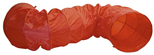 Kerbl Pet Agility Hundetunnel rot, 5m, 60cm