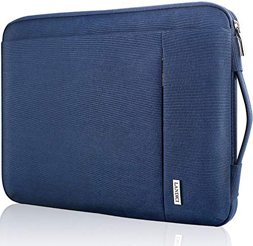 LANDICI Funda para portátil 11 de 11.6 de 12 pulgadas, funda protectora de 360 ° para tablet compatible con iPad Pro 12.9 de 2021, Microsoft Surface Pro 7 8/Go 2 3, Acer Hp ASUS Chromebook, azul