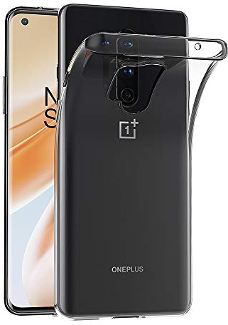 AICEK Hülle Compatible für OnePlus 8 Pro Transparent Silikon Schutzhülle für OnePlus 8 Pro Case Clear Durchsichtige TPU Bumper OnePlus 8 Pro Handyhülle (6,78 Zoll)