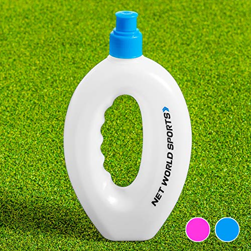 Net World Sports | Running Water Bottle 500ml - BPA Free Handheld Running Bottle with Sports Cap | Blue or Pink (Pink, Pack of 1)