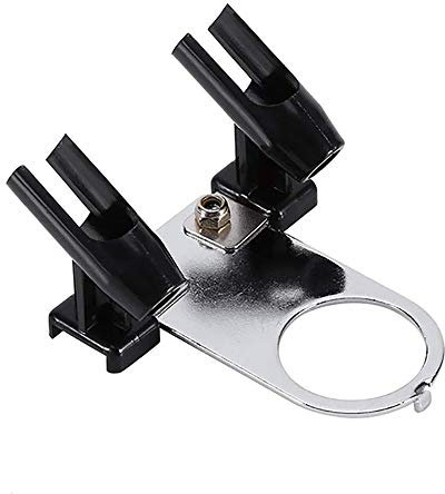 SagaSave Airbrush-Halter für 2 Airbrushes, Air Spray Stifthalter Clamp-on Style Ständer Airbrush Set Airbrush Kit