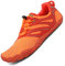 SAGUARO Herren Minimalschuhe Leicht Damen Outdoor Barfußschuhe Unisex Traillaufschuhe rutschfest Sohle Orange Gr.45