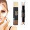 Contouring Stick, Contouring Stift, Concealer, Contour, Concealer Contour, Kontur Stift Highlighter, Contouring und Highlighter in Einem für Langanhaltende Konturen, #03 Natürliche Farbe