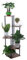 Supporto per piante da interno a 5 ripiani, in metallo, per vasi di fiori, alto, per soggiorno, balcone, patio, giardino, camera da letto