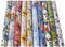 10 Rollen Disney Geschenkpapier Set Frozen Winnie Pooh Cars Mickey Mouse Arielle