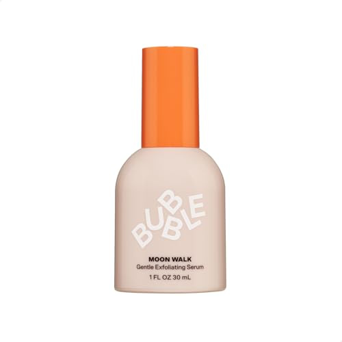 Bubble Skincare Moon Walk Exfoliating Face Serum - Gentle Facial Exfoliator & Pore Minimizer - Helps to Even Skin Tone & Reveal a Brighter, Glowing Complexion - Suitable for All Skin Types (30ml)