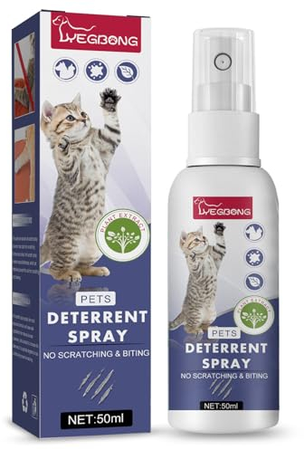 Hpbaggy Kratzfestes Spray,Anti Kratz Spray fur Katzen,Katzenfernhaltespray,Katzenabwehrspray fur Innen und AuBen,Kratzfestes fur Sofa,Mobel,schutzt lhr Zuhause 50ml.