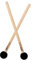 UPKOCH Musikinstrumenten-stick 2 Stück Drumsticks Für Die Bühnenperformance Trommelschlägel Filz-trommelschlägel Für Schlagzeug Und Basstrommeln