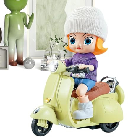 shpuuyy Motos de Juguete para niños,Motocicleta de Juguete electrónica | Columpio de Juguete para Motos de, Motocicleta eléctrica para Acrobacias | Innovadora Moto de Acrobacias para derrapar,