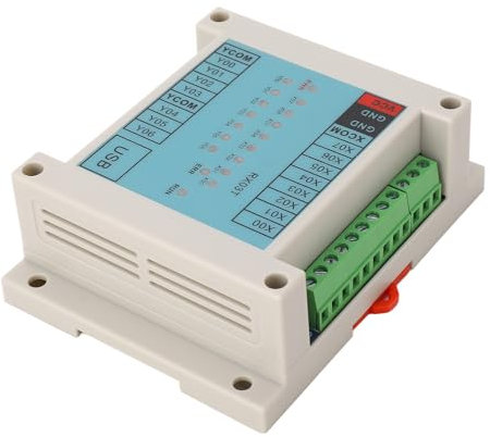 Controlador Lógico Programable PLC, Relé de Tiempo de Control Secuencial Industrial, 12V-24V, Relé Temporizador, Controlador Digital