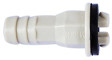 Abflussschlauch-Anschlussbogen für Medien, 17 mm, für W/Gummi, kein Auslaufen