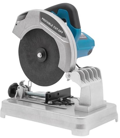 Scie radiale - Scie radiale - Scie à onglet - Scie à onglet - Scie électrique pour métal, bois, carrelage - Avec lame de scie de 185 mm - 1200 W - Puissance : 5200 tr/min - Angle de coupe : 0 à 45 °