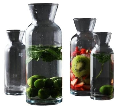 Bouteille de jus en verre simple et personnalisée, bouteille de lait à l'orange glacée – Taille moyenne 500 ml