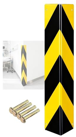 YJEUZCD Metall Abstellgleis Ecke Wachen, Parken Garagen Schutz Spalte, Abstellgleis Ecke Beschützer Mit 90° Winkel, Wand Schutz Dekoration(15x150x0.5cm)