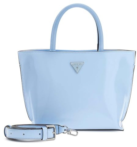 GUESS Handtasche Umhängetasche Arnela II Mini Tote Sky Blue hellblau