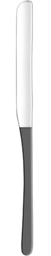 OSALADI Make Up Mischspatel Edelstahl Lang Kosmetikspatel mit Doppeltem Rundkopf Schönheitsspatel für Foundation Rouge Lidschatten Schwarzer Handgriff