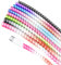 Rancco Spiral Cable Protector Headphone Cable Saver,9 Pc Cable Wire Repair/Pet Chew Cable Protector/Headphone Saver Strain Relief Cord Sleeve for USB Data Cable,Earphone etc[3.9ft/pc]