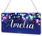Beenanas Star Lights Illumination Personalised Childs Bedroom Door Sign Name Plaque