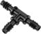 sourcing map Barb Drip Tee Pipe Connector 8mm Inner Diameter Hose Fitting for Garden Agricultural Irrigation System, Plastic 5pcs