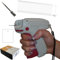 Etikettierpistole Banok 503X FEIN [SET 8] + 1.000 Micro-Heftfäden + 1.000 Kartonetiketten 35x45mm EINZELN GESCHNITTEN + 1 Ersatznadel Etikettiergerät Tag Gun | PB-Onlinehandel