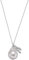 XENOX XS1977 Damen Collier Koralle Sterling-Silber 925 Silber weiß Perle 45 cm
