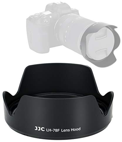 JJC LH-78F Gegenlichtblende für Canon Canon RF 24–240 mm f/4–6.3 IS USM Linse, Canon RF 24–240 Blendschutz, matt, Ersatz für Canon EW-78F EW78F