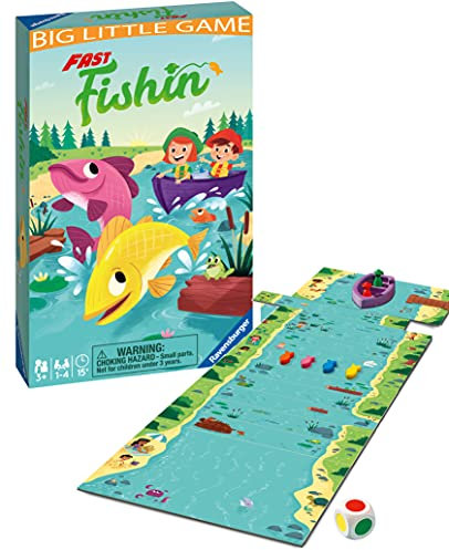 Ravensburger Schnelles Angel-Reisespiel für Kinder ab 4 Jahren