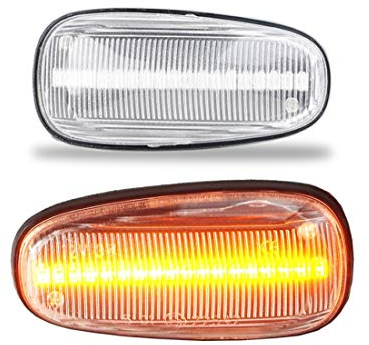 LED Seitenblinker Blinker klar/Klarglas kompatibel für alle Astra G | Zafira A
